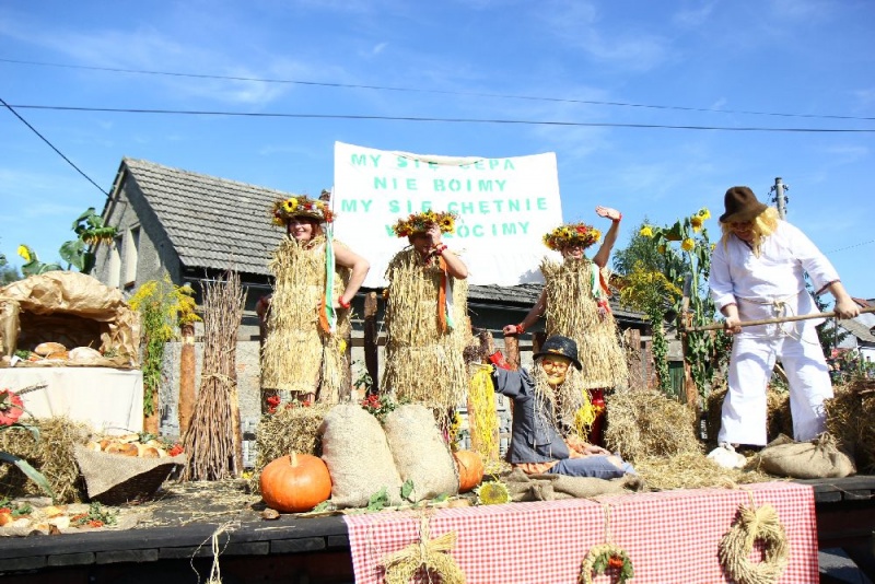 Zdjęcie w galerii na portalu naszwodzislaw.com: W Lubomi prawdziwa dożynkowa rewia wiadomości z regionu