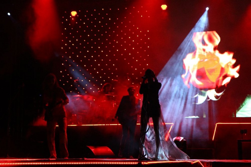 Zdjęcie w galerii na portalu naszwodzislaw.com: Wspaniały koncert Ani Wyszkoni wiadomości z regionu