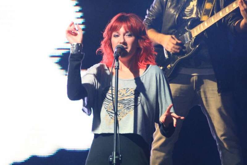 Zdjęcie w galerii na portalu naszwodzislaw.com: Wspaniały koncert Ani Wyszkoni wiadomości z regionu