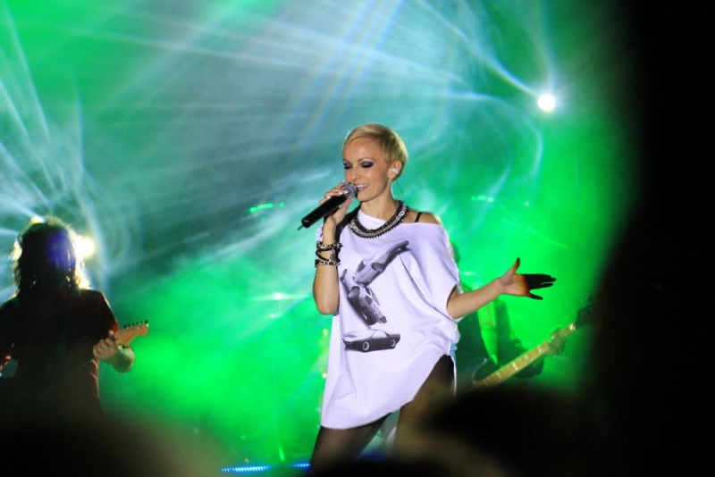 Zdjęcie w galerii na portalu naszwodzislaw.com: Wspaniały koncert Ani Wyszkoni wiadomości z regionu