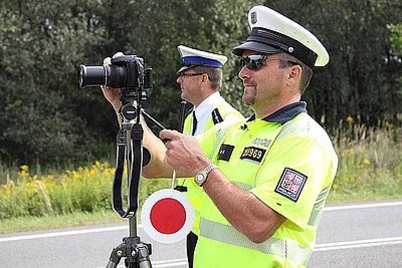 Zdjęcie w galerii na portalu naszwodzislaw.com: Bezpiecznie na drogach w pograniczu wiadomości z regionu