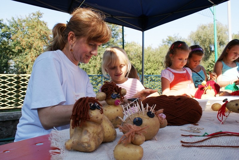 Zdjęcie w galerii na portalu naszwodzislaw.com: Piknik ziemniaczany na inaugurację GOKiR wiadomości z regionu