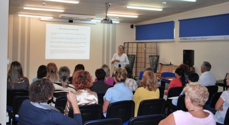 Zdjęcie w galerii na portalu naszwodzislaw.com: Szkolenie dla kuratorów i sędziów wiadomości z regionu