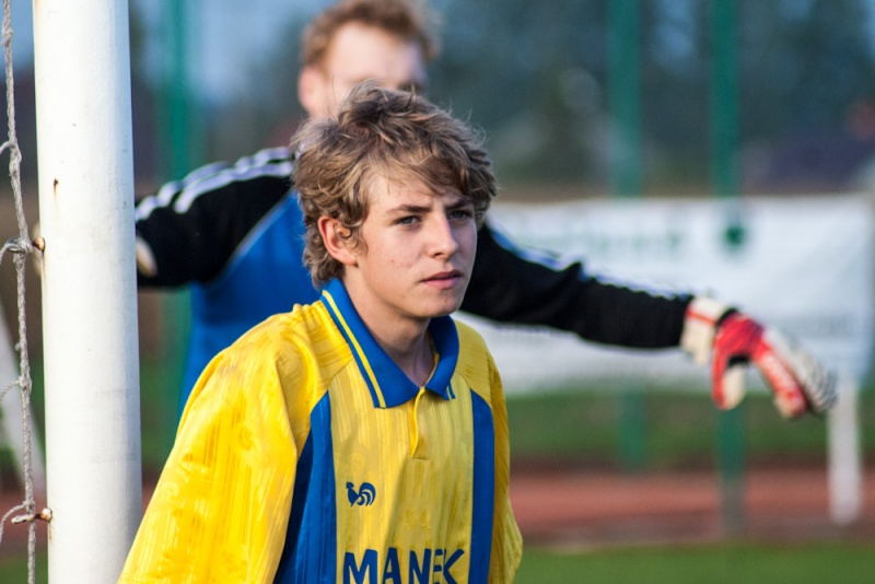 Zdjęcie w galerii na portalu naszwodzislaw.com: Hat-trick Jeziorskiego zapewnił trzy punkty wiadomości z regionu