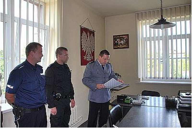 Zdjęcie w galerii na portalu naszwodzislaw.com: Nowy zastępca komendanta w Gorzycach wiadomości z regionu