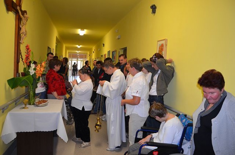 Zdjęcie w galerii na portalu naszwodzislaw.com: Otwarcie Warsztatu Terapii Zajęciowej wiadomości z regionu