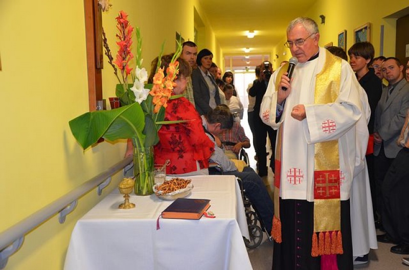 Zdjęcie w galerii na portalu naszwodzislaw.com: Otwarcie Warsztatu Terapii Zajęciowej wiadomości z regionu