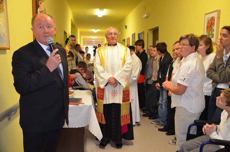 Zdjęcie w galerii na portalu naszwodzislaw.com: Otwarcie Warsztatu Terapii Zajęciowej wiadomości z regionu