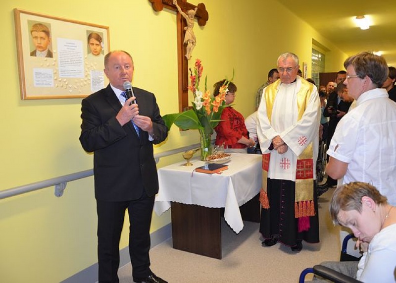 Zdjęcie w galerii na portalu naszwodzislaw.com: Otwarcie Warsztatu Terapii Zajęciowej wiadomości z regionu