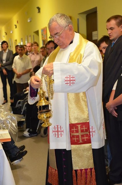 Zdjęcie w galerii na portalu naszwodzislaw.com: Otwarcie Warsztatu Terapii Zajęciowej wiadomości z regionu