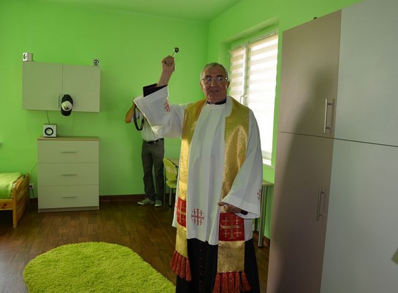 Zdjęcie w galerii na portalu naszwodzislaw.com: Otwarcie Warsztatu Terapii Zajęciowej wiadomości z regionu