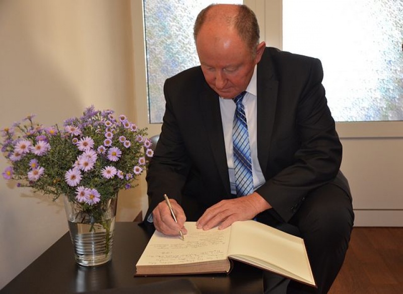 Zdjęcie w galerii na portalu naszwodzislaw.com: Otwarcie Warsztatu Terapii Zajęciowej wiadomości z regionu