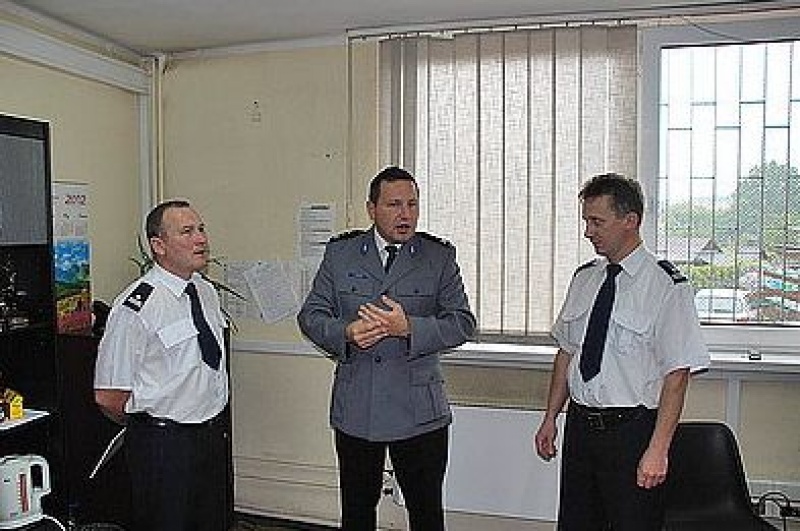 Zdjęcie w galerii na portalu naszwodzislaw.com: Nowy zastępca komendanta w Radlinie wiadomości z regionu