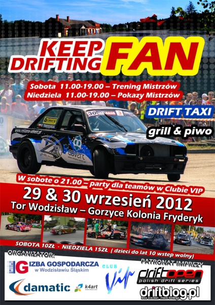 Zdjęcie w galerii na portalu naszwodzislaw.com: Keep Drifting FUN -na zakończenie sezonu wiadomości z regionu