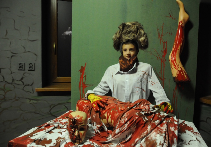 Zdjęcie w galerii na portalu naszwodzislaw.com: W muzeum horroru już straszy wiadomości z regionu