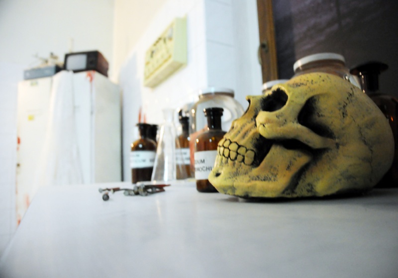 Zdjęcie w galerii na portalu naszwodzislaw.com: W muzeum horroru już straszy wiadomości z regionu