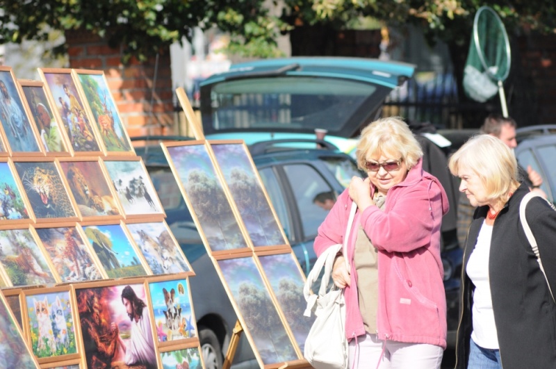 Zdjęcie w galerii na portalu naszwodzislaw.com: Rekordowy jarmark na granicy wiadomości z regionu