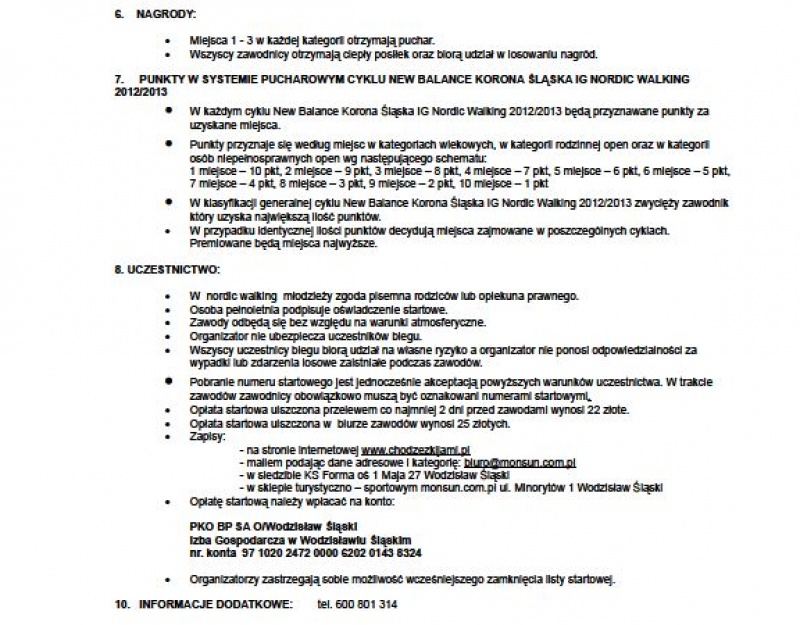 Zdjęcie w galerii na portalu naszwodzislaw.com: II edycja New Balance Korona Śląska IG Nordic Walking   wiadomości z regionu
