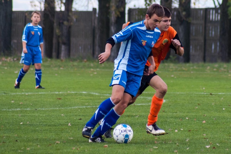 Zdjęcie w galerii na portalu naszwodzislaw.com: Gosław Jedłownik rozbił trampkarzy Owsiszcz wiadomości z regionu