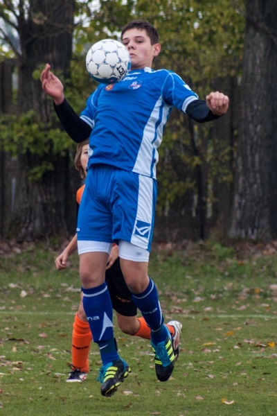 Zdjęcie w galerii na portalu naszwodzislaw.com: Gosław Jedłownik rozbił trampkarzy Owsiszcz wiadomości z regionu