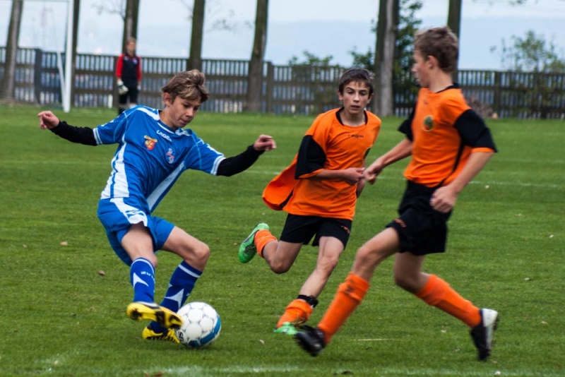 Zdjęcie w galerii na portalu naszwodzislaw.com: Gosław Jedłownik rozbił trampkarzy Owsiszcz wiadomości z regionu