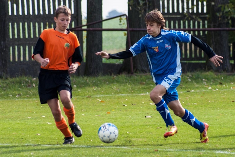 Zdjęcie w galerii na portalu naszwodzislaw.com: Gosław Jedłownik rozbił trampkarzy Owsiszcz wiadomości z regionu