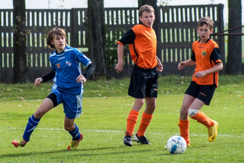 Zdjęcie w galerii na portalu naszwodzislaw.com: Gosław Jedłownik rozbił trampkarzy Owsiszcz wiadomości z regionu