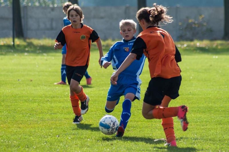 Zdjęcie w galerii na portalu naszwodzislaw.com: Gosław Jedłownik rozbił trampkarzy Owsiszcz wiadomości z regionu