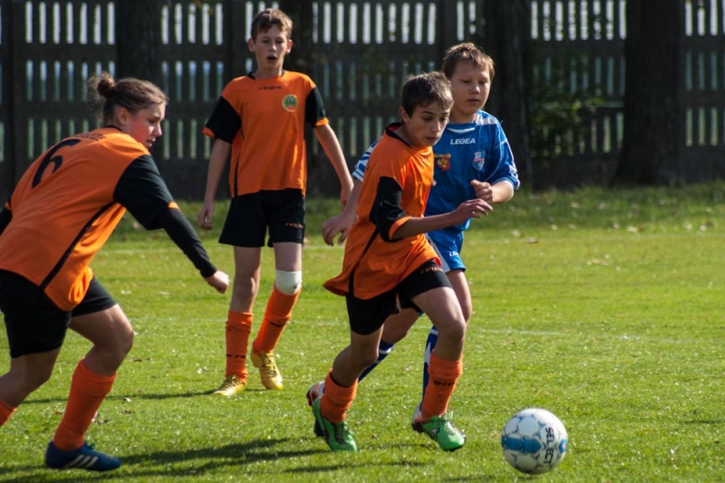 Zdjęcie w galerii na portalu naszwodzislaw.com: Gosław Jedłownik rozbił trampkarzy Owsiszcz wiadomości z regionu