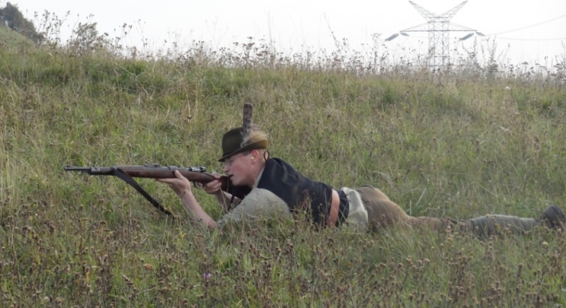 Zdjęcie w galerii na portalu naszwodzislaw.com: Wehrmacht zaatakował przy grobie bordynowskiej pani wiadomości z regionu