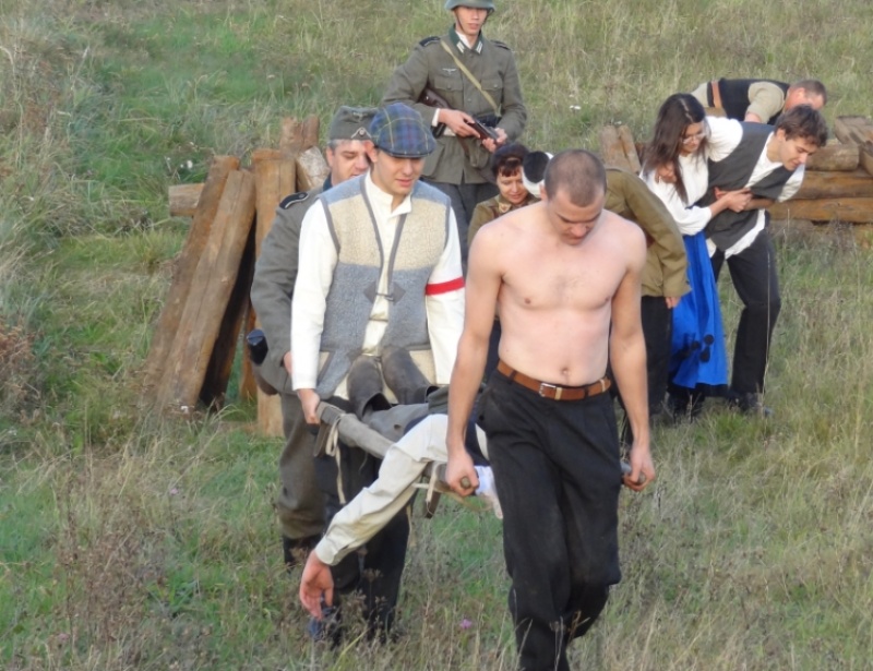 Zdjęcie w galerii na portalu naszwodzislaw.com: Wehrmacht zaatakował przy grobie bordynowskiej pani wiadomości z regionu