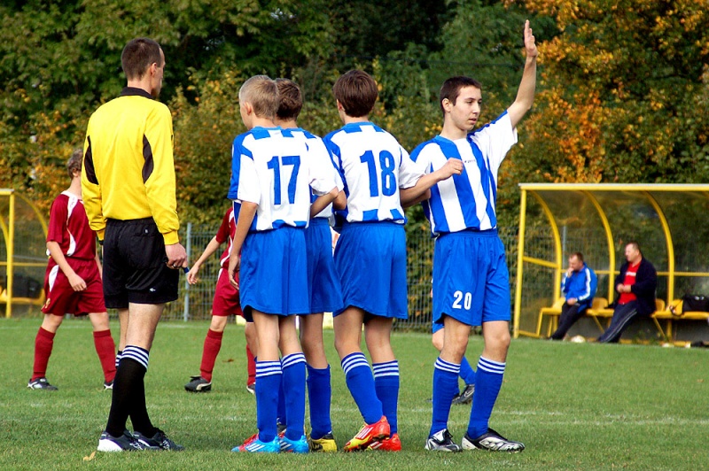 Zdjęcie w galerii na portalu naszwodzislaw.com: Grad goli strzelonych przez Gorzyce wiadomości z regionu