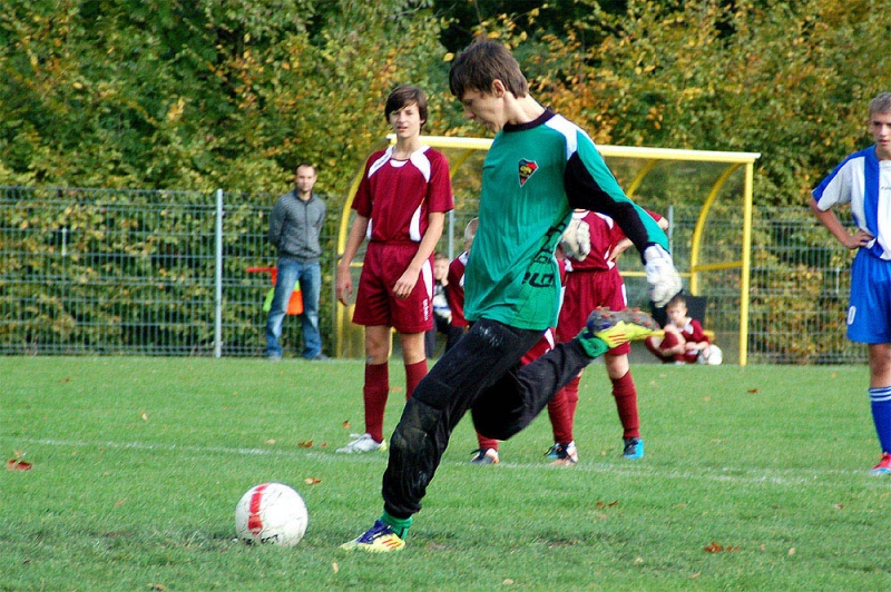 Zdjęcie w galerii na portalu naszwodzislaw.com: Grad goli strzelonych przez Gorzyce wiadomości z regionu