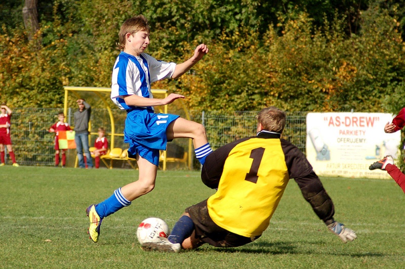 Zdjęcie w galerii na portalu naszwodzislaw.com: Grad goli strzelonych przez Gorzyce wiadomości z regionu