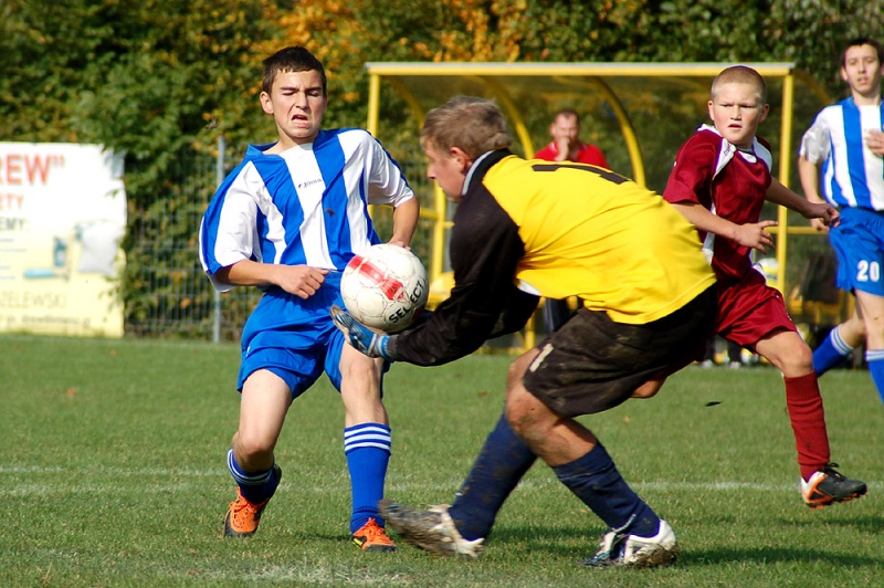 Zdjęcie w galerii na portalu naszwodzislaw.com: Grad goli strzelonych przez Gorzyce wiadomości z regionu