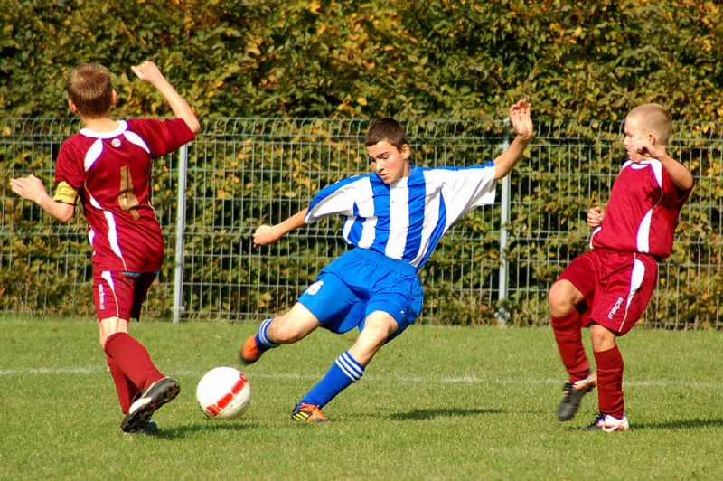 Zdjęcie w galerii na portalu naszwodzislaw.com: Grad goli strzelonych przez Gorzyce wiadomości z regionu