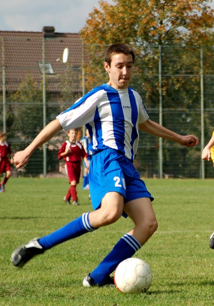 Zdjęcie w galerii na portalu naszwodzislaw.com: Grad goli strzelonych przez Gorzyce wiadomości z regionu