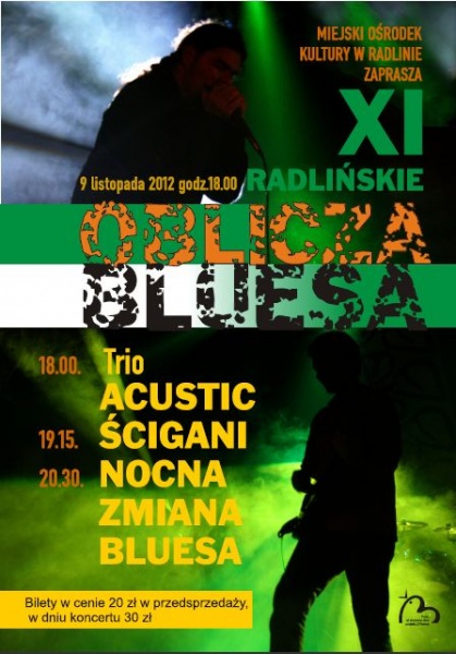 Zdjęcie w galerii na portalu naszwodzislaw.com: XI Radlińskie Oblicza Bluesa wiadomości z regionu