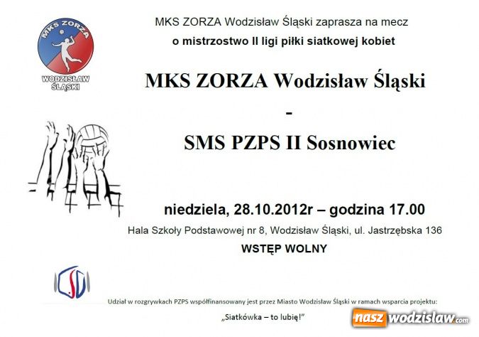 Zdjęcie w galerii na portalu naszwodzislaw.com: Serdecznie zapraszamy na siatkarski weekend z ZORZĄ Wodzisław Śląski! wiadomości z regionu
