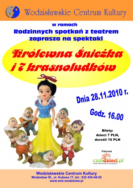 Zdjęcie w galerii na portalu naszwodzislaw.com: Królewna Śnieżka i 7 Krasnoludków wiadomości z regionu