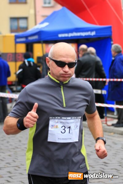 Zdjęcie w galerii na portalu naszwodzislaw.com: VI Półmaraton już za nami. Zwyciężył Bogdan Semenowycz wiadomości z regionu