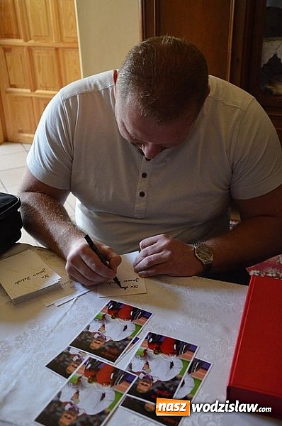 Zdjęcie w galerii na portalu naszwodzislaw.com: Srebrny medalista z Londynu spotkał się z młodzieżą wiadomości z regionu