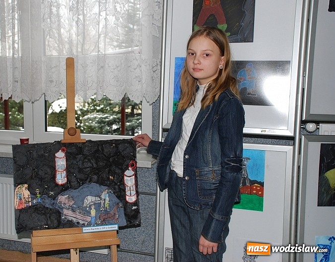 Zdjęcie w galerii na portalu naszwodzislaw.com: Jak dzieci widzą pracę górnika? wiadomości z regionu