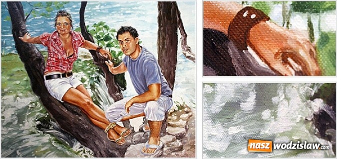 Zdjęcie w galerii na portalu naszwodzislaw.com: Zamień swoją fotografię w obraz! wiadomości z regionu