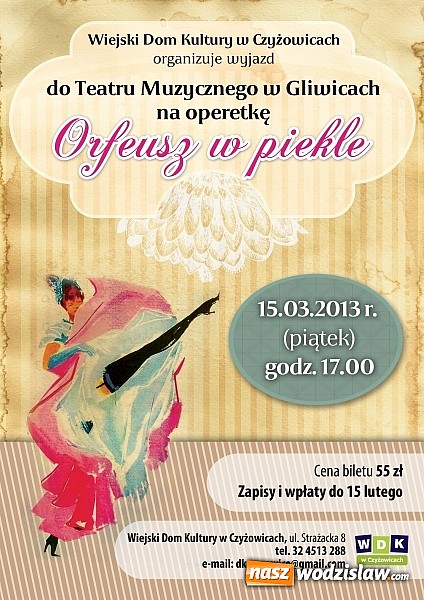 Zdjęcie w galerii na portalu naszwodzislaw.com: Orfeusz w piekle - wyjazd wiadomości z regionu