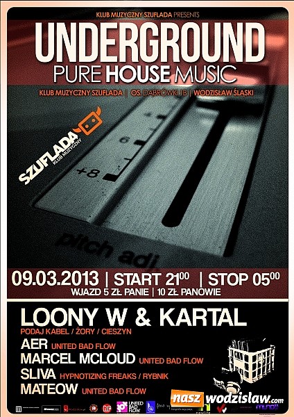 Zdjęcie w galerii na portalu naszwodzislaw.com: Underground Music with Loony W & Kartal wiadomości z regionu