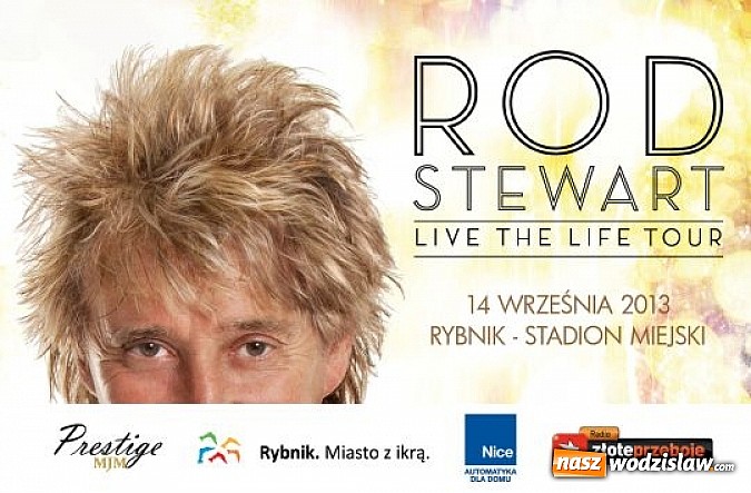 Zdjęcie w galerii na portalu naszwodzislaw.com: Rod Stewart kolejną gwiazdą w Rybniku! wiadomości z regionu