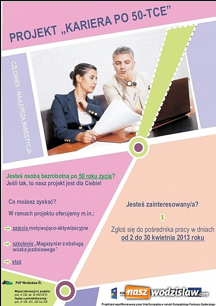 Zdjęcie w galerii na portalu naszwodzislaw.com: Kariera po 50-tce wiadomości z regionu