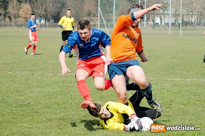 Zdjęcie w galerii na portalu naszwodzislaw.com: Strzał życia Dawida Monety pozbawił Przyszłość punktów wiadomości z regionu