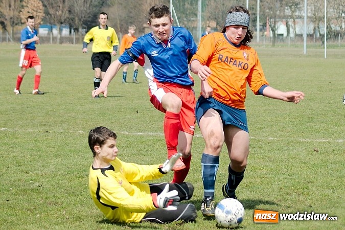 Zdjęcie w galerii na portalu naszwodzislaw.com: Strzał życia Dawida Monety pozbawił Przyszłość punktów wiadomości z regionu